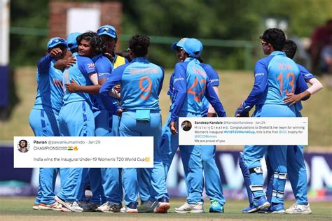tweets on india win